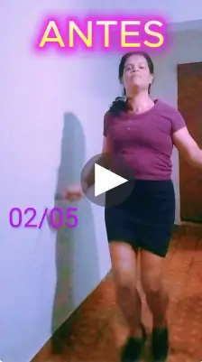 Antes - vídeo de exemplo